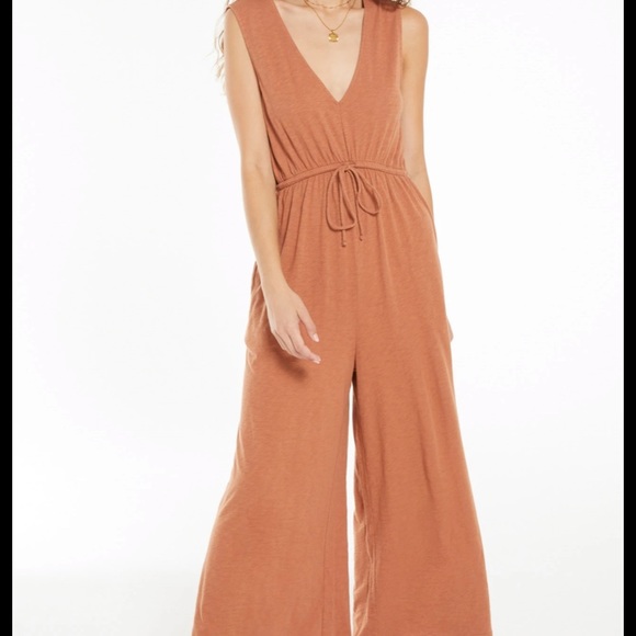 Z Supply Pants & Jumpsuits Naya Slub Jumpsuit Poshmark